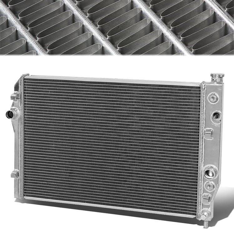 RADIADOR DE ALUMINIO RADIATOR - 2 ROWS - 93-02 CHEVY CAMARO, PONTIAC FIREBIRD - FITS MANUAL TRANSMISSION MODELS