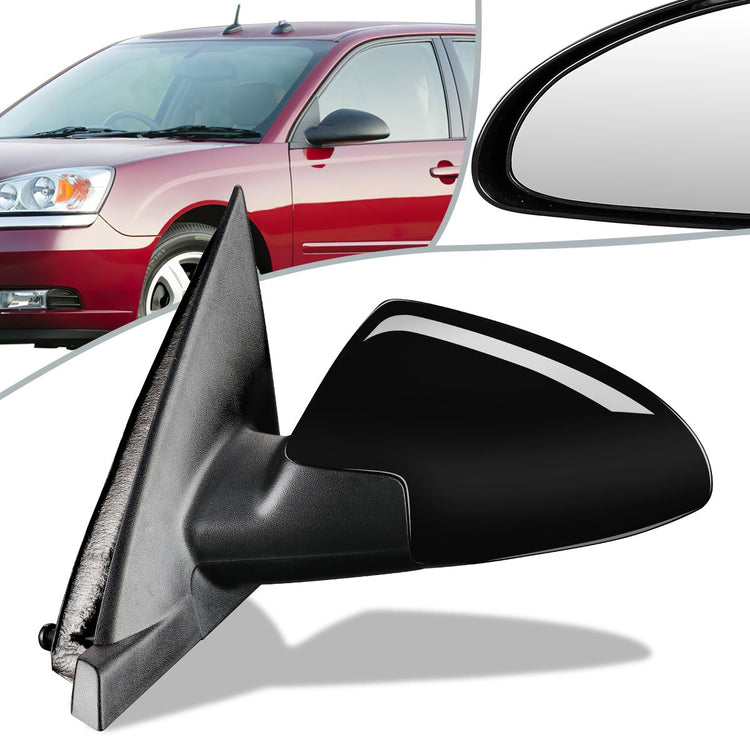 RETROVISOR MIRROR - OEM - 06-07 CHEVY MALIBU - POWERED - PAINTABLE - BLACK - LEFT
