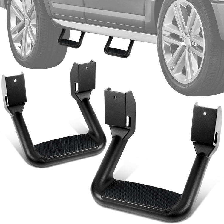 ESTRIBOS 2PCS - ALUMINUM - BLACK