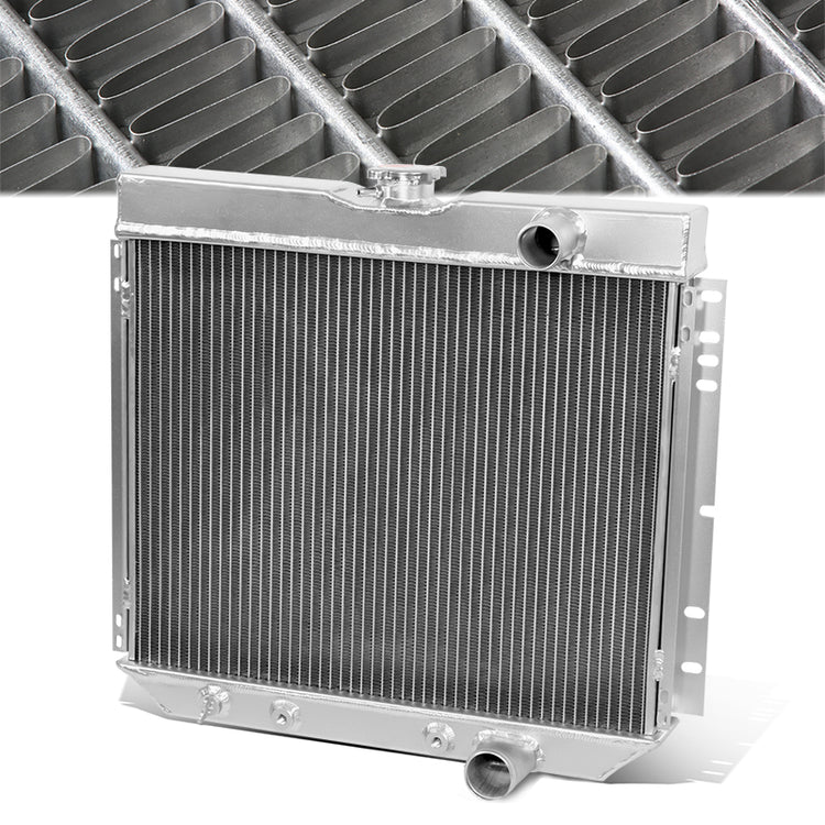 RADIADOR DE ALUMINIO RADIATOR - 3 ROWS - 67-69 FORD MUSTANG/TORINO/LTD V8