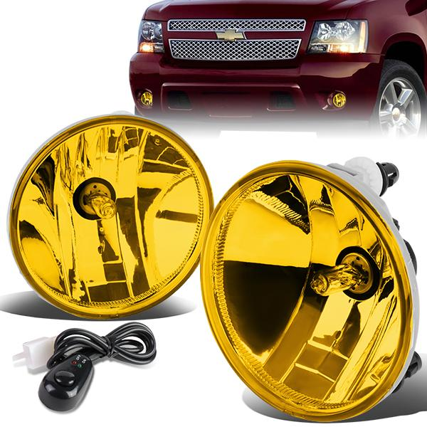 FAROS DE NIEBLA 07-13 CHEVY AVALANCHE, SUBURBAN 2500, GMC YUKON XL 2500 / 10-13 CAMARO / 15-19 COLORADO, SILVERADO 2500 HD, SILVERADO 3500 HD, GMC CANYON, SIERRA 2500 HD, SIERRA 3500 HD / 07-14 SUBURBAN 1500, TAHOE, YUKON, YUKON XL 1500, FORD MUSTANG