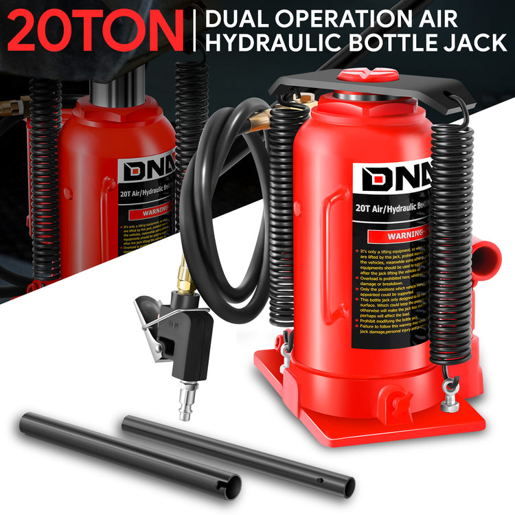 HERRAMIENTAS 20T AIR HYDRAULIC JACK - MAINTENANCE OF AUTOMOBILES / AGRICULTURAL VEHICLES / HEAVY TRUCKS / AS WELL AS MOBILE MACHINERY AND HEAVY EQUIPMENT