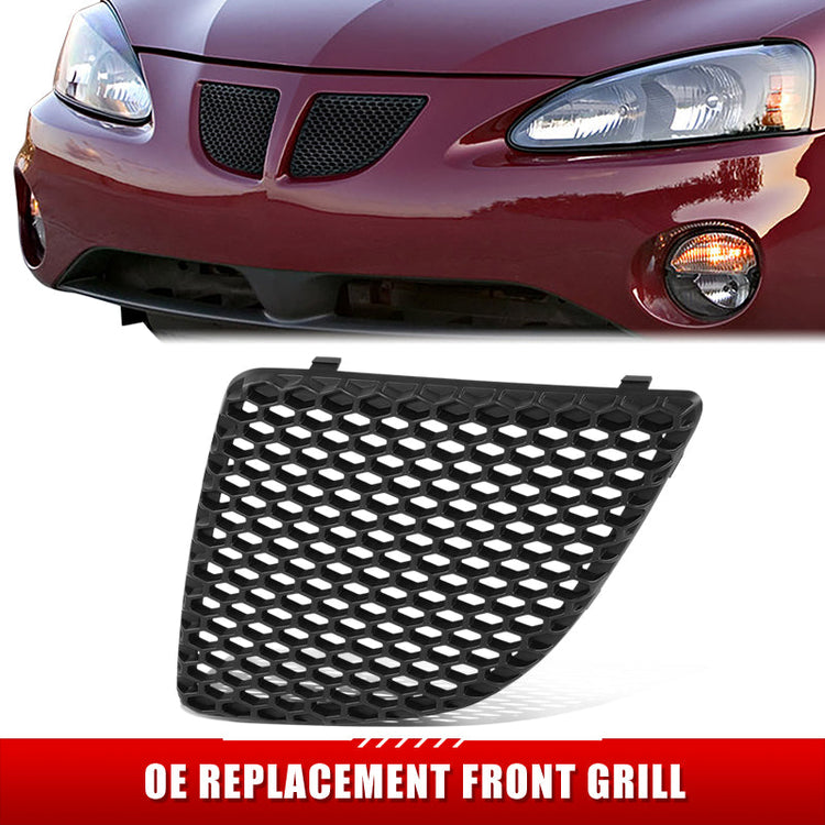 PARRILLA GRILLE - PT GRAND PRIX '04-'07/ GRILLE ASS'Y LH/ W/TEXTURED MAT-BLACK/ (EXCEPT GXP)//PARTS.NO,GM1200521//OEM NO,10435389