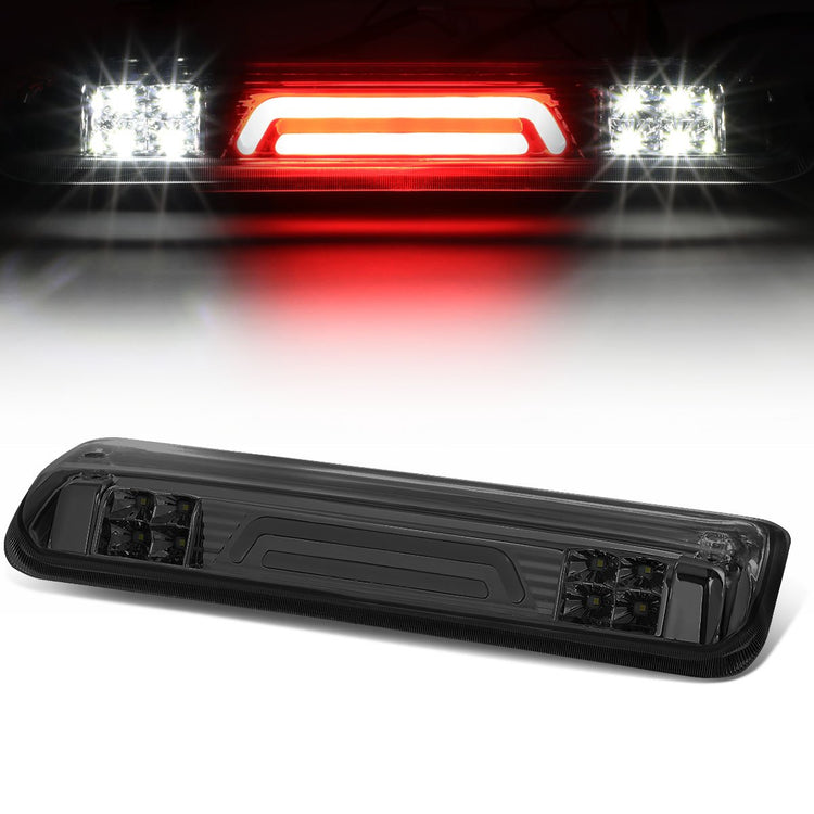 LUZ DE FRENO 07-10 FORD EXPLORER SPORT TRAC / 04-08 FORD F-150, LOBO / 06-08 LINCOLN MARK LT - 3D - LED - SMOKE