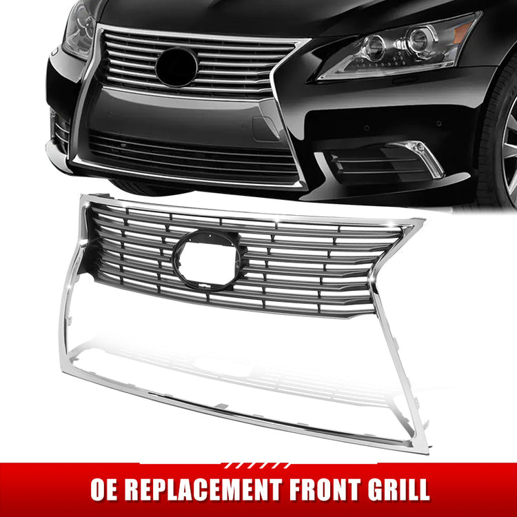 PARRILLA GRILLE - LX LS460 '13-'17/ GRILLE ASS'Y 13-17/ CHROME/BLACK/ W/O F SPORT PKG (BASE)