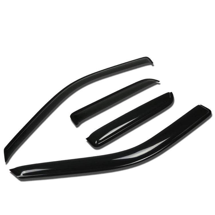 PROTECTOR DE VENTANA WINDOW VISORS - 09-14 DODGE RAM 1500 - EXTENDED CAB - 4PCS - DARK SMOKE