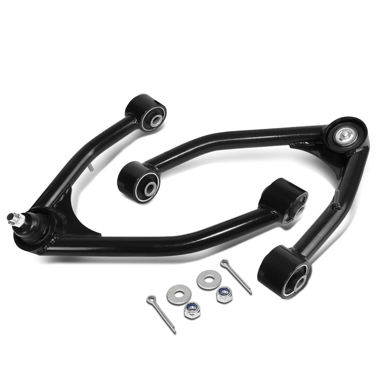 HORQUILLAS CADILLAC CHEVY GMC SUV 1500 2007-2015, 2-4" UPPER CONTROL ARM LIFT KITS FOR CHEVY SILVERADO GM 1500 07-16 TUBULAR, UPPER CONTROL ARM FOR 2-4" LEVELING KIT 2007-2018 CHEVY SILVERADO GM SIERRA 1500, BLACK+BLACK