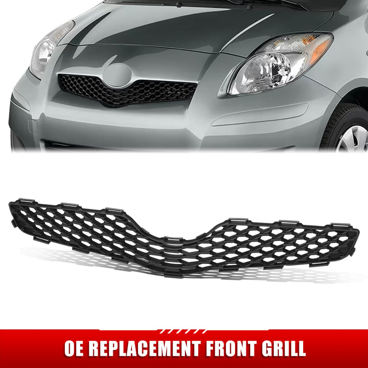 PARRILLA GRILLE - TY YARS VITZ 07-11/ GRILLE ASS'Y 09-11/ MAT-BLACK (H/B)//PARTS.NO,TO1200342//OEM NO,5311152530