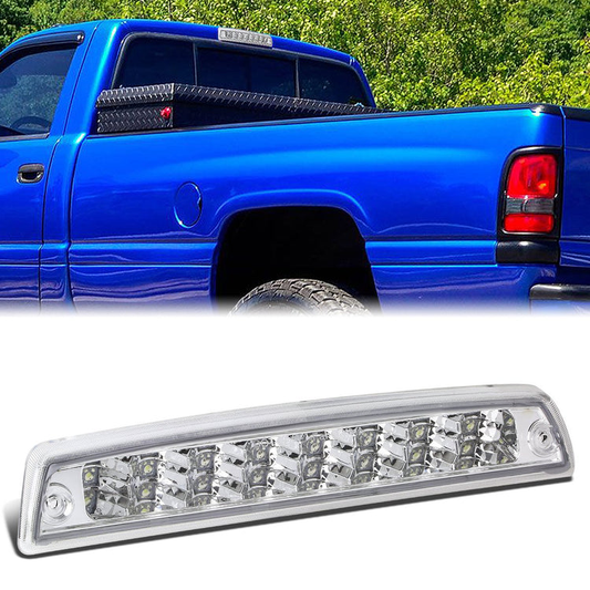 LUZ DE FRENO 94-01 DODGE RAM 1500 / 94-02 DODGE RAM 2500, 3500 - FITS MODELS WITH CARGO LIGHTS ONLY - LED - CHROME