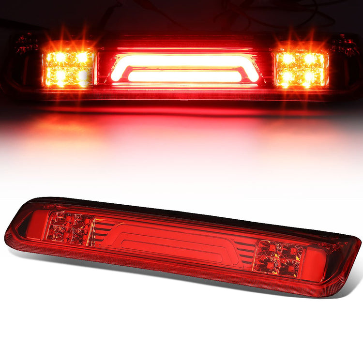 LUZ DE FRENO 07-10 FORD EXPLORER SPORT TRAC / 04-08 FORD F-150, LOBO / 06-08 LINCOLN MARK LT - 3D - LED - RED