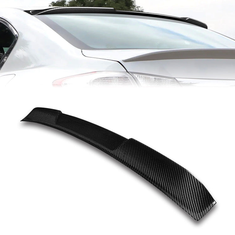 SPOILER CAR ROOF SPOILER - 13-17 HONDA ACCORD SEDAN - CARBON FIBER BLACK