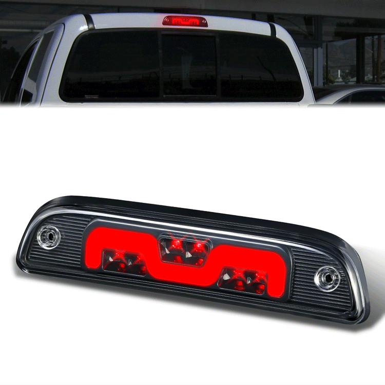 LUZ DE FRENO 3RD BRAKE LIGHT - 95-15 TOYOTA TACOMA / 16-PRESENT TACOMA ACCESS EXTENDED CAB - 2-STAGE SEQUENTIAL LED - CLEAR