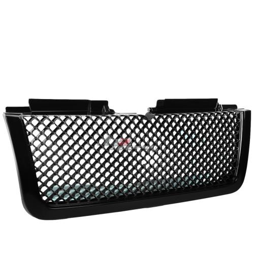 PARRILLA GRILLE - 06-09 CHEVROLET TRAILBLAZER - DIAMOND MESH STYLE - ABS - DOES NOT FIT NON LT MODELS - BLACK