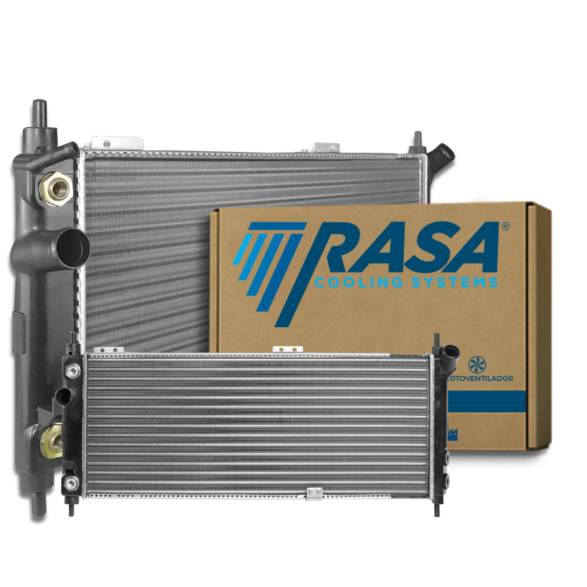 Radiador Chevrolet Chevy 1994-2008 RASA 35634 AU M