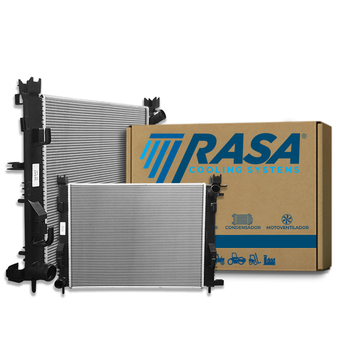 Radiador Renault Captur 2001-2016 RASA 36342