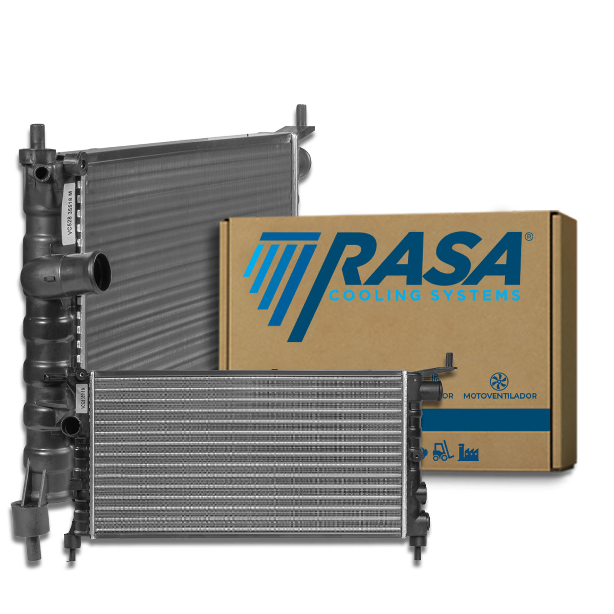Radiador Chevrolet Chevy Joy 1994-2003 RASA 35518 M