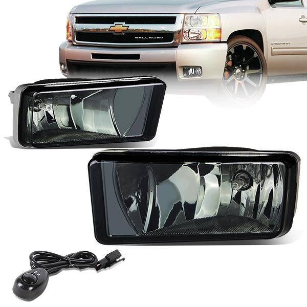 FAROS DE NIEBLA 07-08 CADILLAC ESCALADE / 07-13 CHEVY AVALANCHE, SUBURBAN 2500 / 07-15 SILVERADO 1500, 2500, 3500, 2500, 3500 HD, GMC SIERRA 1500, 2500, 3500 HD / 07-17 TAHOE / 15-17 SUBURBAN / 07-14 SUBURBAN 1500 / 10-18 YUKON / 15-18 YUKON XL - WITH