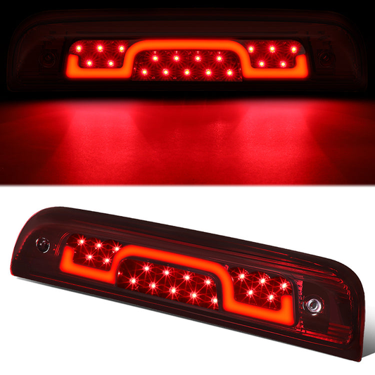 LUZ DE FRENO 3RD BRAKE LIGHT - 14-20 CHEVROLET SILVERADO 1500 / 15-20 CHEVROLET SILVERADO 2500 / 15-20 CHEVROLET SILVERADO 3500 / 14-20 GMC SIERRA 1500 / 2019 GMC SIERRA 1500 LIMITED / 15-20 GMC SIERRA 2500 / 15-20 GMC SIERRA 3500 - STANDARD CAB ONLY -