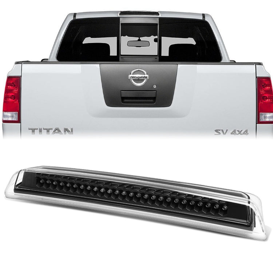 LUZ DE FRENO 04-15 NISSAN TITAN / 05-21 FRONTIER - LED - BLACK