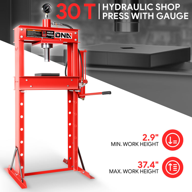 HERRAMIENTAS 30T AIR SHOP PRESS