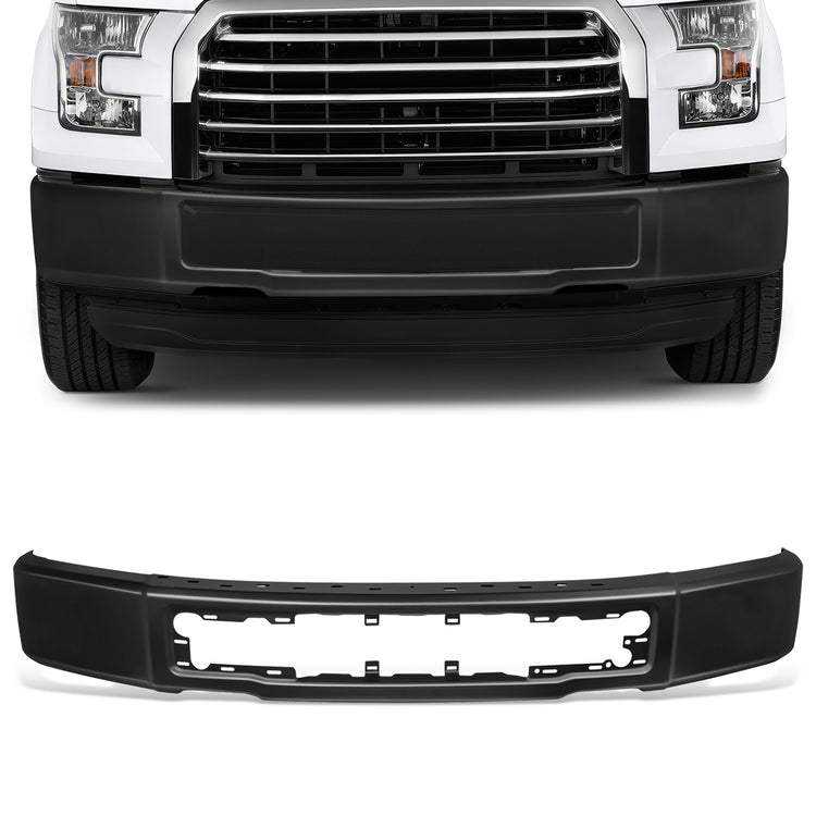 DEFENSA 15-17 FORD F-150, EXCLUDES RAPTOR MODELS; W/O END CAPS; W/O FOG LAMPS - BLACK