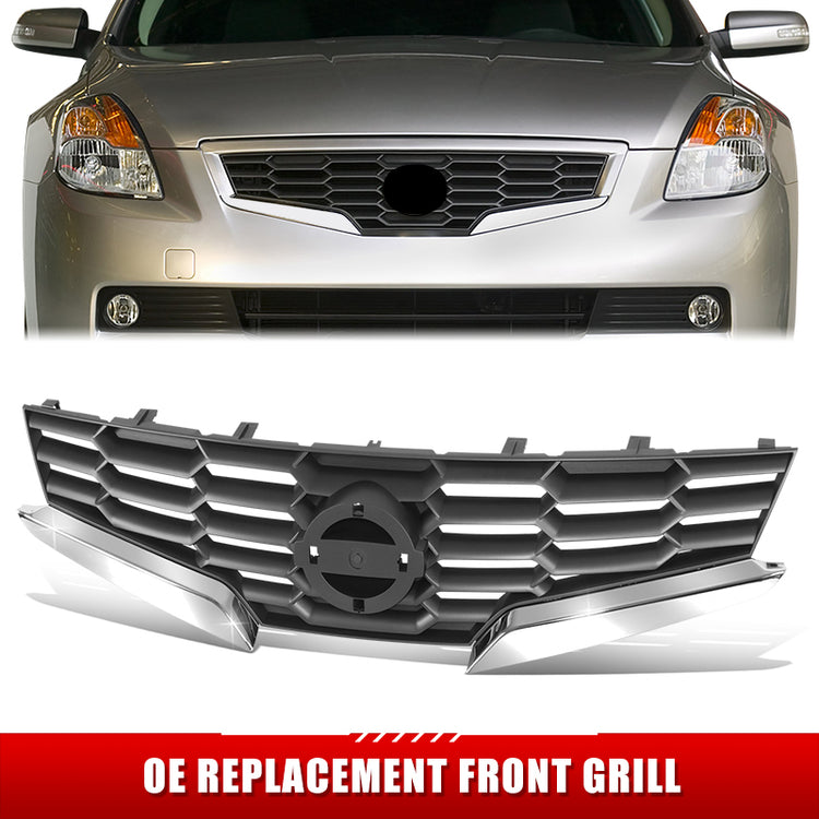 PARRILLA GRILLE - DS ALTMA 07-12/ GRILLE ASS'Y 08-09/ CHROME/BLACK (2D)//PARTS.NO,NI1200225//OEM NO,62070JB100