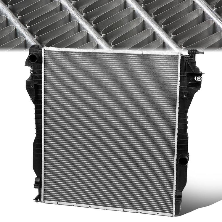 RADIADOR RADIATOR - OEM - 10-12 DODGE RAM 2500, 3500, 4500, 5500 - FITS AUTOMATIC / MANUAL TRANSMISSION MODELS WITH 6.7L TURBO DIESEL ENGINES