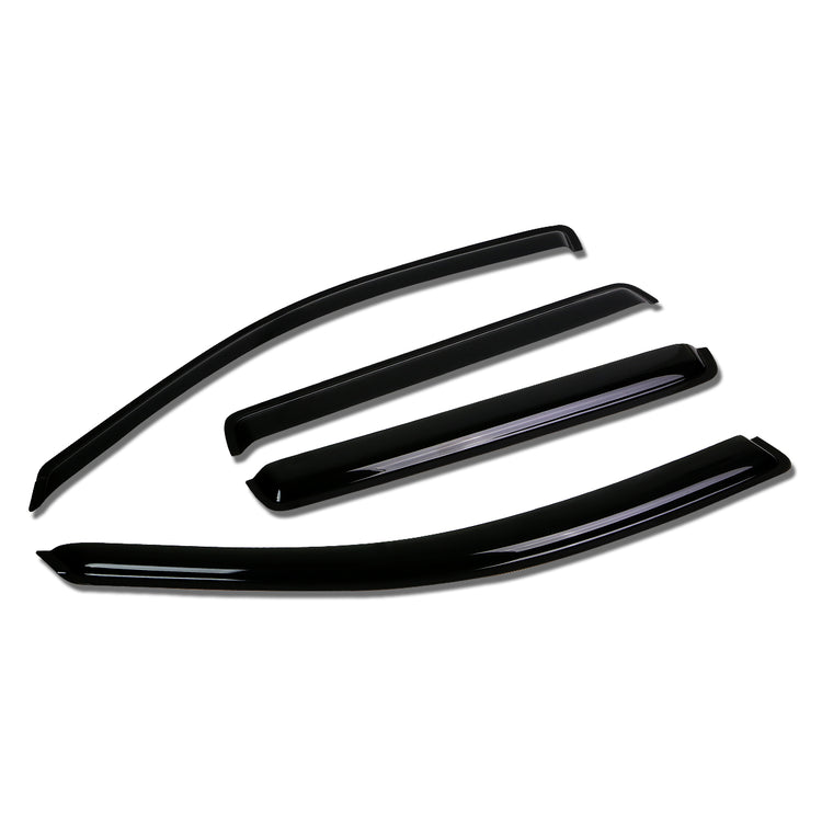 PROTECTOR DE VENTANA WINDOW VISORS - 01-05 VOLKSWEAGEN JETTA WAGON - 4PCS - DARK SMOKE