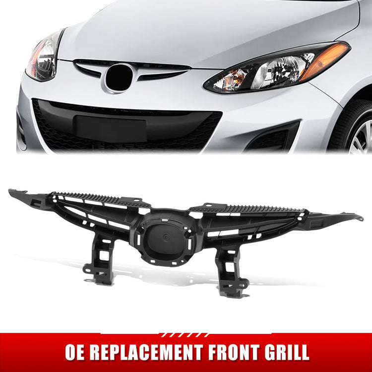 PARRILLA GRILLE - MZ 2 '08-'14 (USA '11 ENTRY)/ GRILLE ASS'Y 11-14/ MAT-DARK GRAY//PARTS.NO,MA1200185//OEM NO,DR6150712A