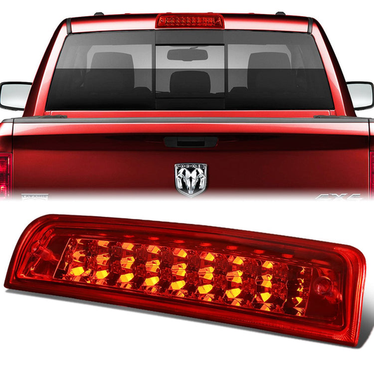 LUZ DE FRENO 09-17 DODGE RAM 1500 / 10-17 RAM 2500, 3500 - FITS MODELS WITH CARGO LIGHTS ONLY - LED - RED