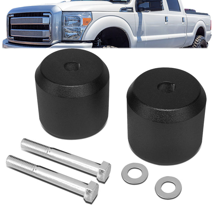 KIT ELEVACION 05-22 FORD F-250 SUPER DUTY / 05-22 FORD F-350 SUPER DUTY - FITS 4WD MODELS ONLY - FRONT - 2.5" LIFT - LOWER SPRING PERCH MOUNT LIFT SPACER