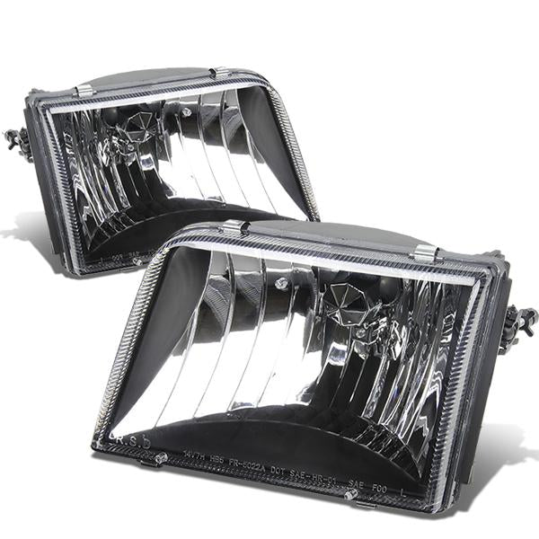 FAROS 93-97 FORD RANGER 2-DOOR - 9007 LOW BEAM / HIGH BEAM - BLACK HOUSING