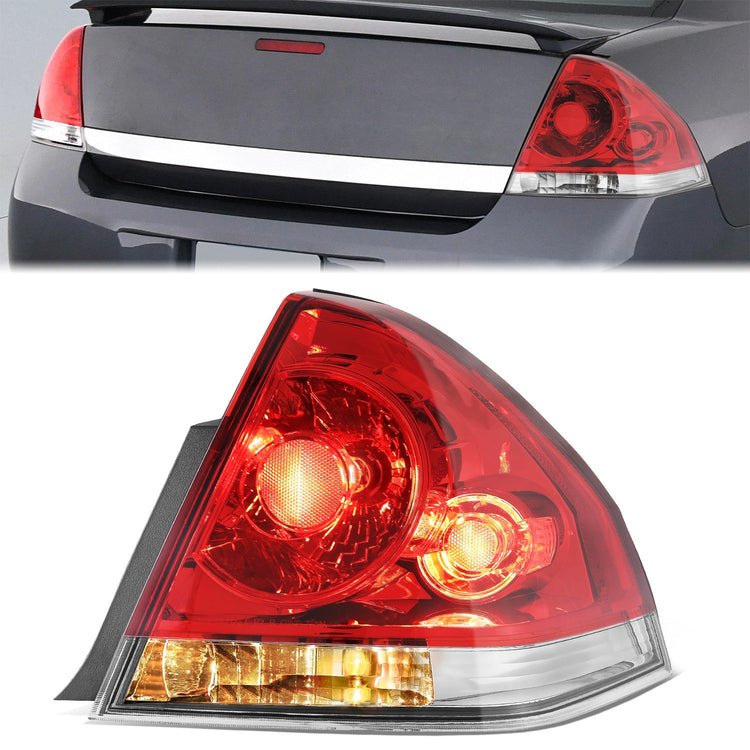 FAROS TRASEROS OE STYLE - CHEVROLET IMPALA 2006-2013 / CHEVROLET IMPALA LIMITED 2014-2016 - 921 REVERSE / 3057 TURN SIGNAL / 3057 TAIL LIGHT - CHROME HOUSING - RIGHT