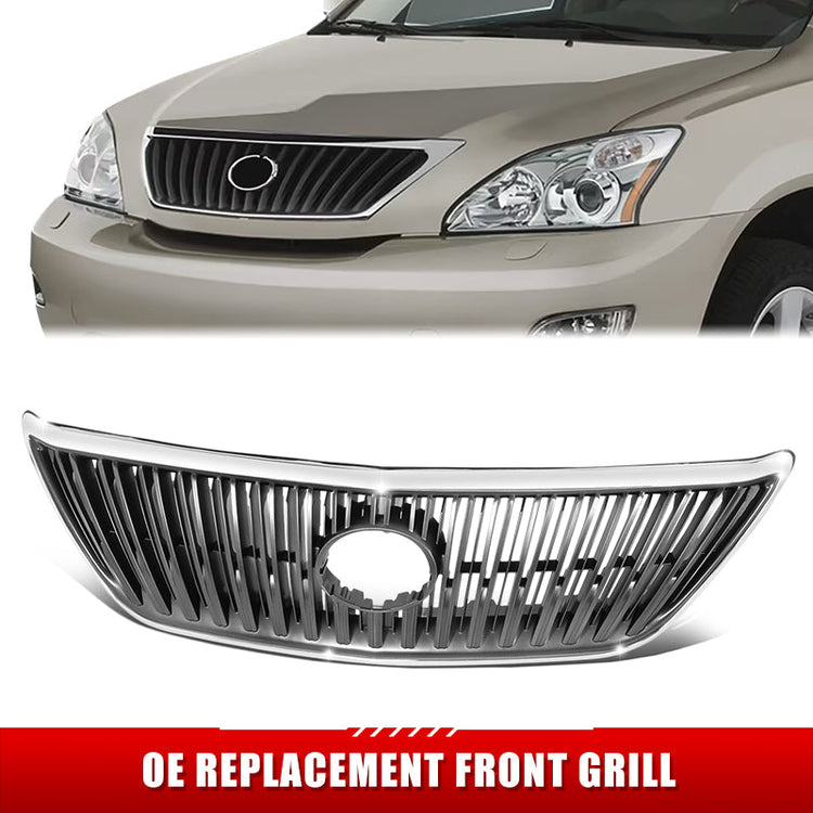 PARRILLA GRILLE - LX RX330 '04-'06/ GRILLE ASS'Y/ CHROME/SILVER/GRAY/ (JAPAN BUILT)//PARTS.NO,LX1200113//OEM NO,5310148071