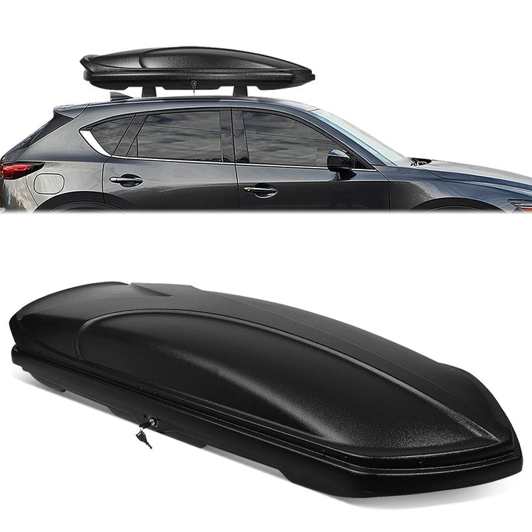 PORTAEQUIPAJE ROOF BOX - 420L 82INCH LENGTH - MATT BLACK