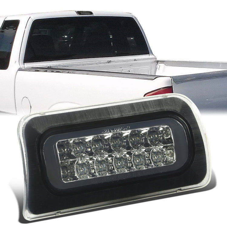LUZ DE FRENO 94-03 CHEVY S10, GMC SONOMA / 96-00 ISUZU HOMBRE - FITS STANDARD CAB MODEL ONLY - LED - SMOKE