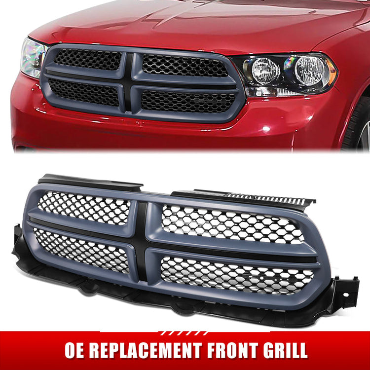 PARRILLA GRILLE - DG DURAGO '11-'13/ GRILLE ASS'Y/ DARK GRAY/ W/GRAY MOULDING (PTM)