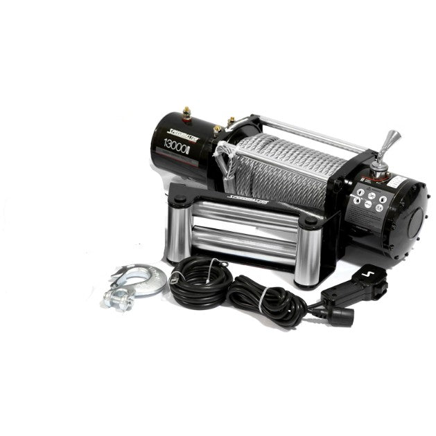 13000lbs / 5900kgs 12V Electric 4wd Winch Kit "NO" Wireless Remote Control