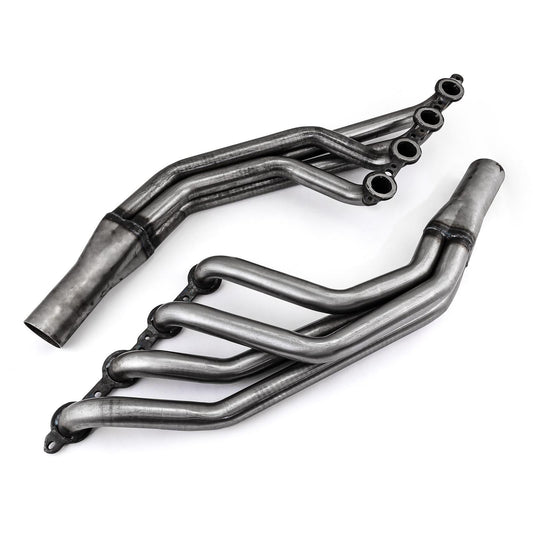 Chevy LS Camaro 10-14 Raw Steel Exhaust Headers O2 Sensor Insertion