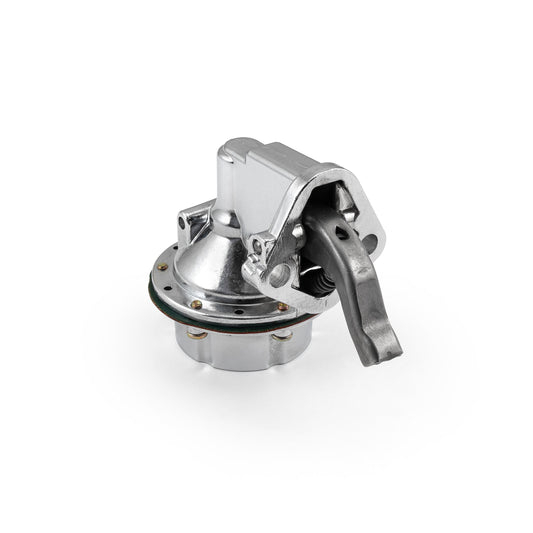 Chevy BBC 454 High Volume Mechanical Fuel Pump Chrome 3/8" NPT Fitting