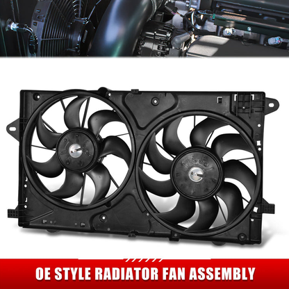 ABANICOS OE STYLE -BUICK LACROSSE 2010-2016 / BUICK REGAL 2011-2017 / CHEVROLET IMPALA 2014-2020 / CHEVROLET MALIBU 2013-2014 / 2.4L, 3.6L