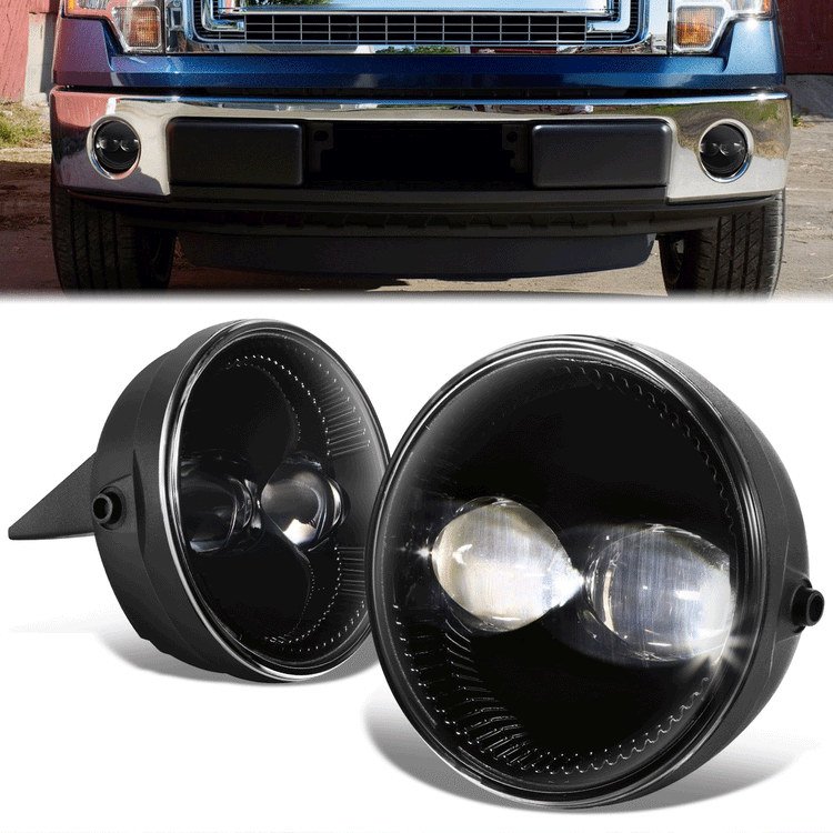 FAROS DE NIEBLA 11-14 FORD F-150 / 11-14 LINCOLN MARK LT - CLEAR LENS