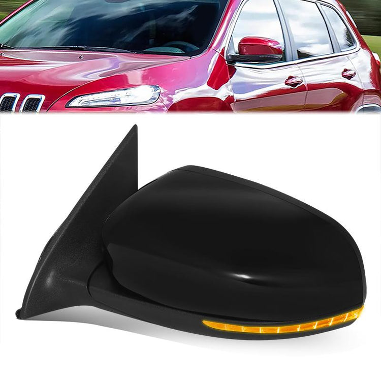 RETROVISOR MIRROR - JEEP CHEROKEE 2014-2018 - WITH POWER FOLD - WITH HEATED GLASS - WITH MEMORY - WITH BLIND SPOT - OE STYLE - DRIVER LEFT SIDE