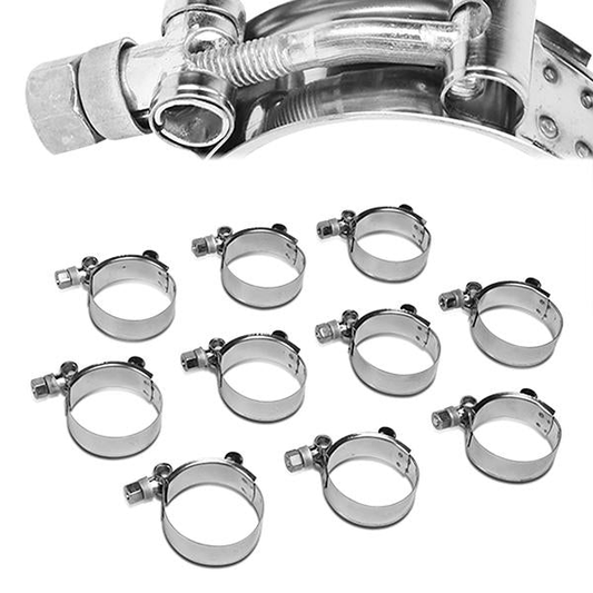 nan T-BOLT CLAMPS - STAINLESS STEEL - 10PCS - 2"