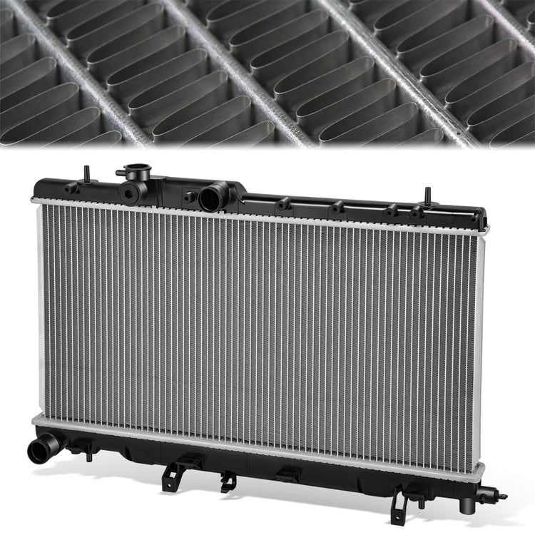 RADIADOR RADIATOR - OEM - SAAB 9-2X 2005-2006 / SUBARU BAJA 2004-2006 / SUBARU IMPREZA 2003-2007 - 2.0L TURBO, 2.5L TURBO - DPI-2704