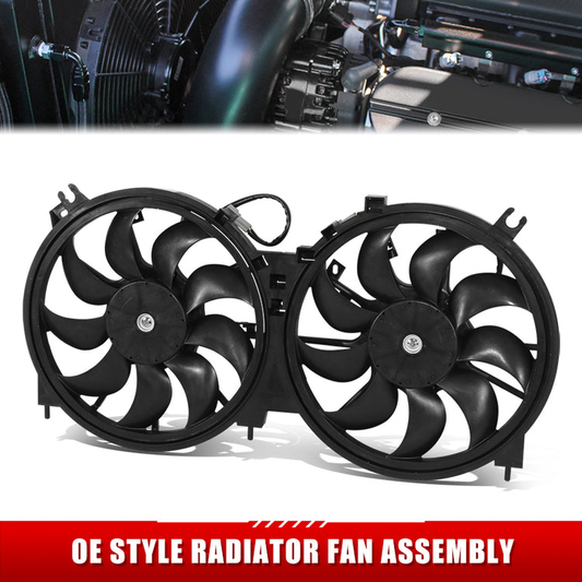 ABANICOS OE STYLE -DS MURNO '09-'14 RAD.COOLING FAN ASS'Y(3.5) (DUAL))(SAME=QUEST)
