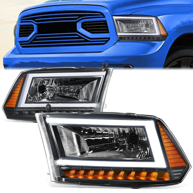 FAROS 10-18 RAM 1500-5500 - FIT DUAL OR QUAD HEADLIGHT MODELS - NOT FIT FACTORY PROJECTOR STYLE