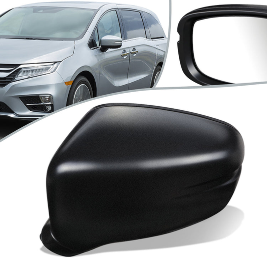 RETROVISOR MIRROR - OEM - 18-19 HONDA ODYSSEY - POWERED - FOLDING - TEXTURED - BLACK - LEFT
