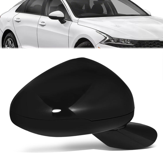 RETROVISOR MIRROR - OE STYLE - KIA K5 21-24 - WITH POWER WITH HEATED GLASS WITH BLIND SPOT - FOR EX - PASSENGER SIDE - PAINT TO MATCH - BLACK