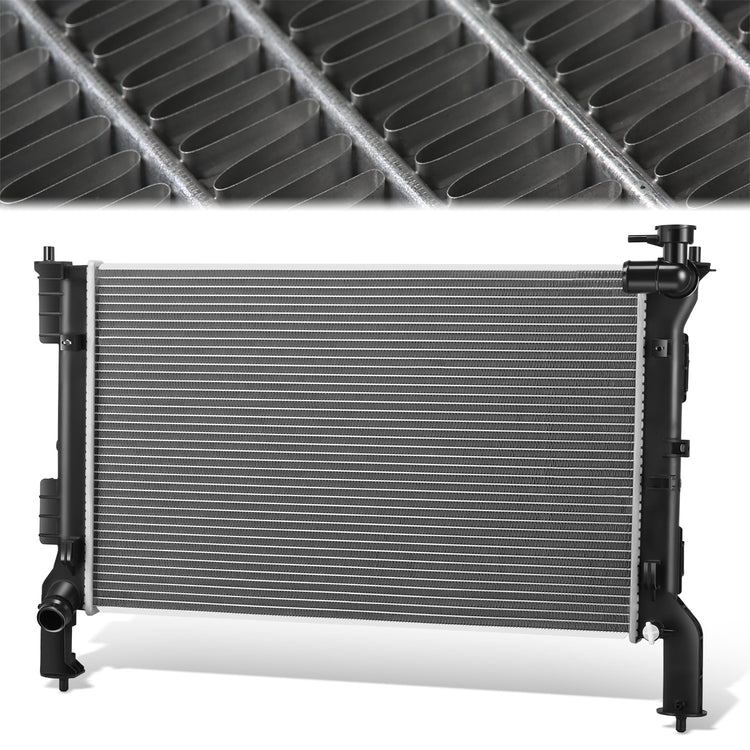 RADIADOR RADIATOR - OEM - 16-19 HYUNDAI SONATA L4 / 2.0L FHEV / 17-20 KIA OPTIMA L4 / 2.0L FHEV - DPI 13709